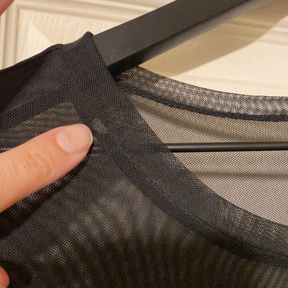 Agnes & Dora sheer short sleeve t-shirt - Picture 5 of 5